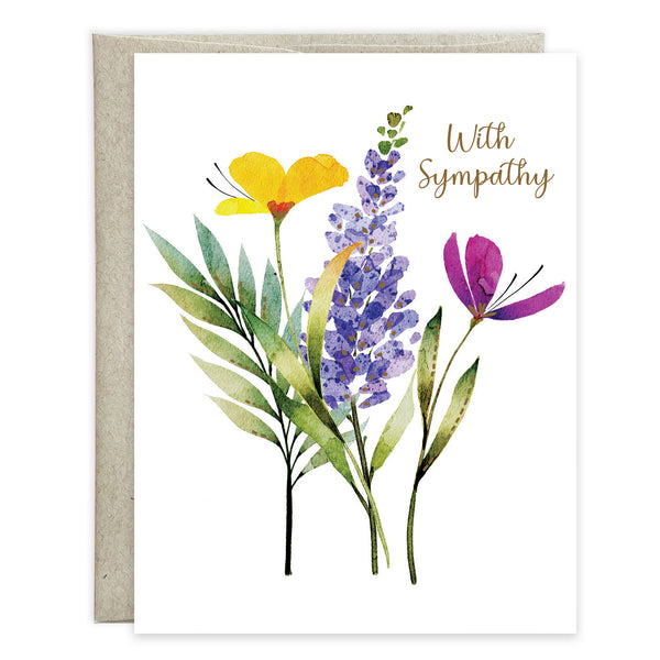 Sympathy card  - Memories Shine