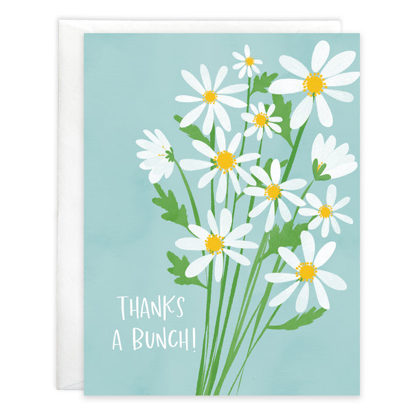 Thank You card  - Daisy Bouquet