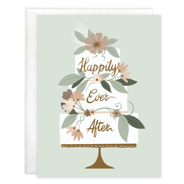 Wedding card  - Tiered Cake