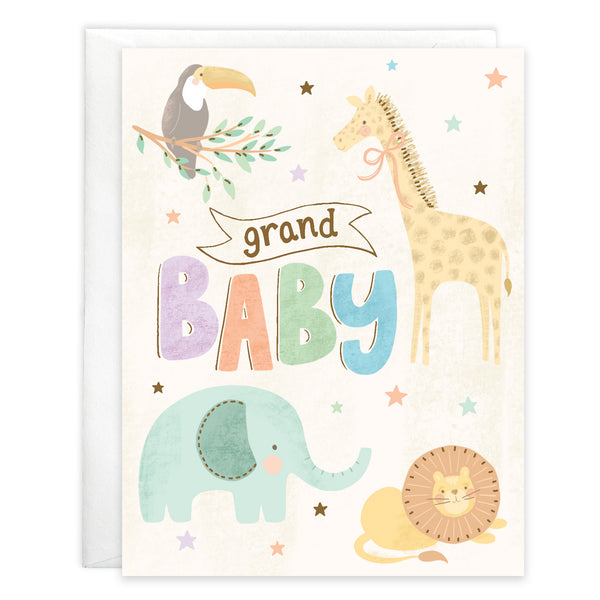 Baby card  - Jungle Grand Baby