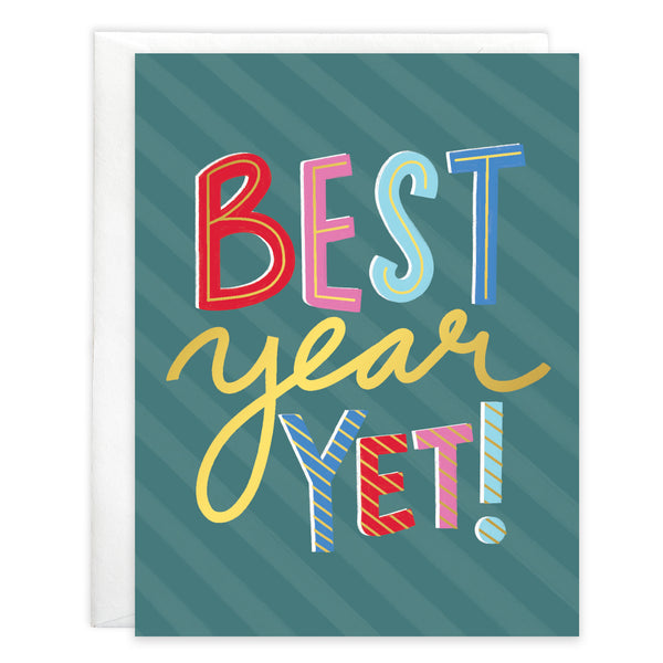 Birthday card  - Best Year