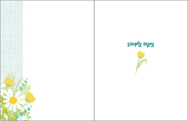 Birthday card  - Daisy Jar