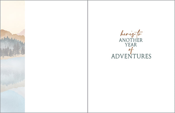 Birthday card  - Lakeside