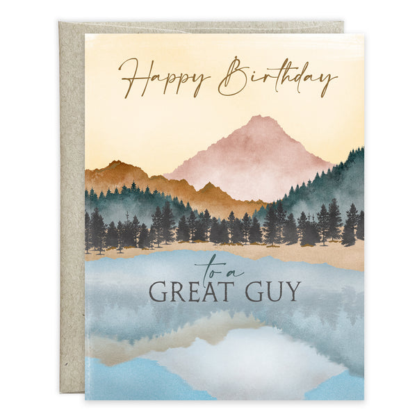 Birthday card  - Lakeside