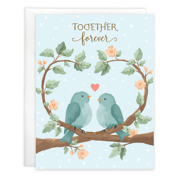 Wedding card  - Love Birds
