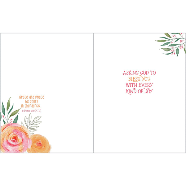 {with scripture} Birthday card - Corner Blooms