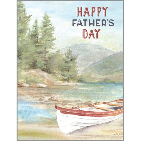 {with scripture} Father's Day Card - Woodland Rowboat, Gina B Designs