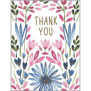 {with scripture} Thank You Card - Blue Daisy, GIna B Designs
