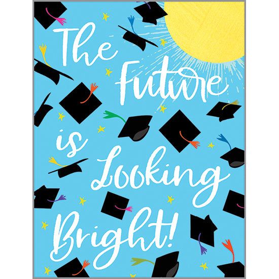 {with scripture} Graduation Card - Future is Bright, Gina B Designs