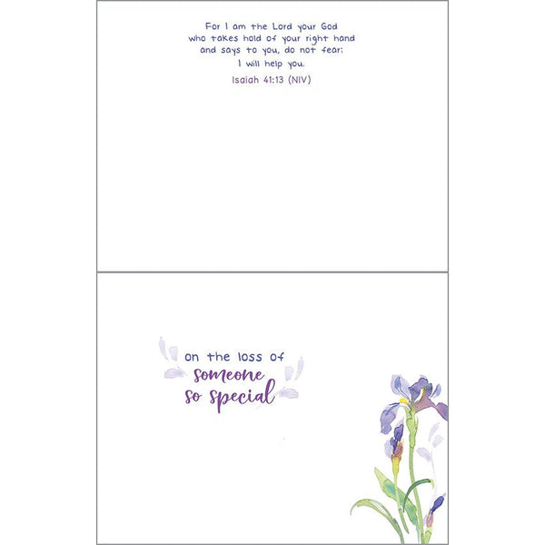 {with scripture} Sympathy Card - Iris Field, Gina B Designs