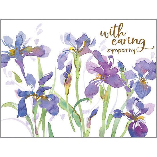 {with scripture} Sympathy Card - Iris Field, Gina B Designs