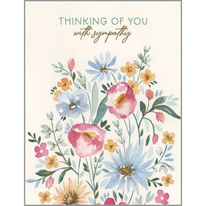 {with scripture} Sympathy Card - Pray Flowers, Gina B Designs