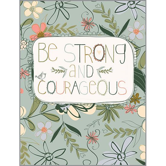 {with scripture} Thinking of You card - Courageous Floral, Gina B Designs