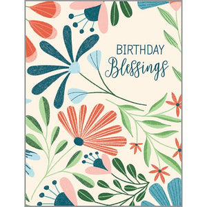 {with scripture} Birthday Card - River Flowers, Gina B Designs