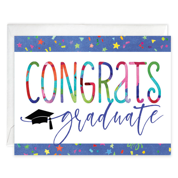 {with scripture} Graduation card - Confetti Grad