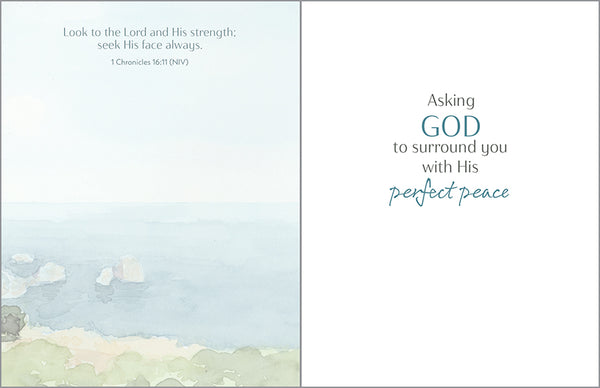 {with scripture} Thinking of You card - Cypress Tree