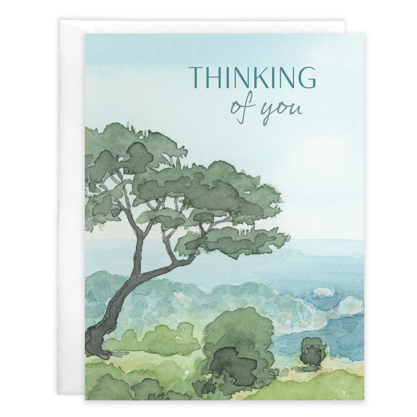 {with scripture} Thinking of You card - Cypress Tree