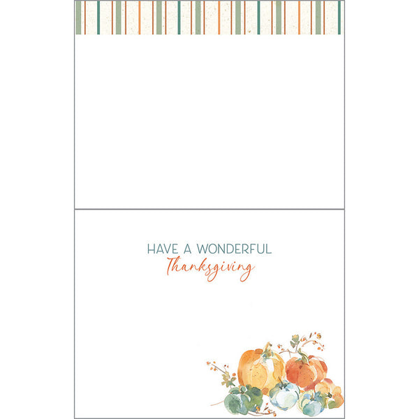 Thanksgiving card - Pumpkin Patch, Gina B Designs