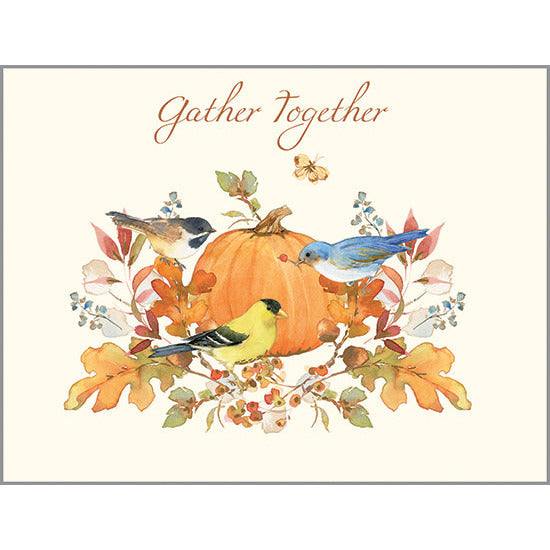 Thanksgiving card - Gather Together, Gina B Designs