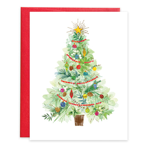 Christmas card - Classic Tree