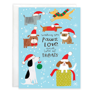 Christmas card - Santa Pups
