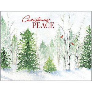Christmas card - Winter Forest, Gina B Designs