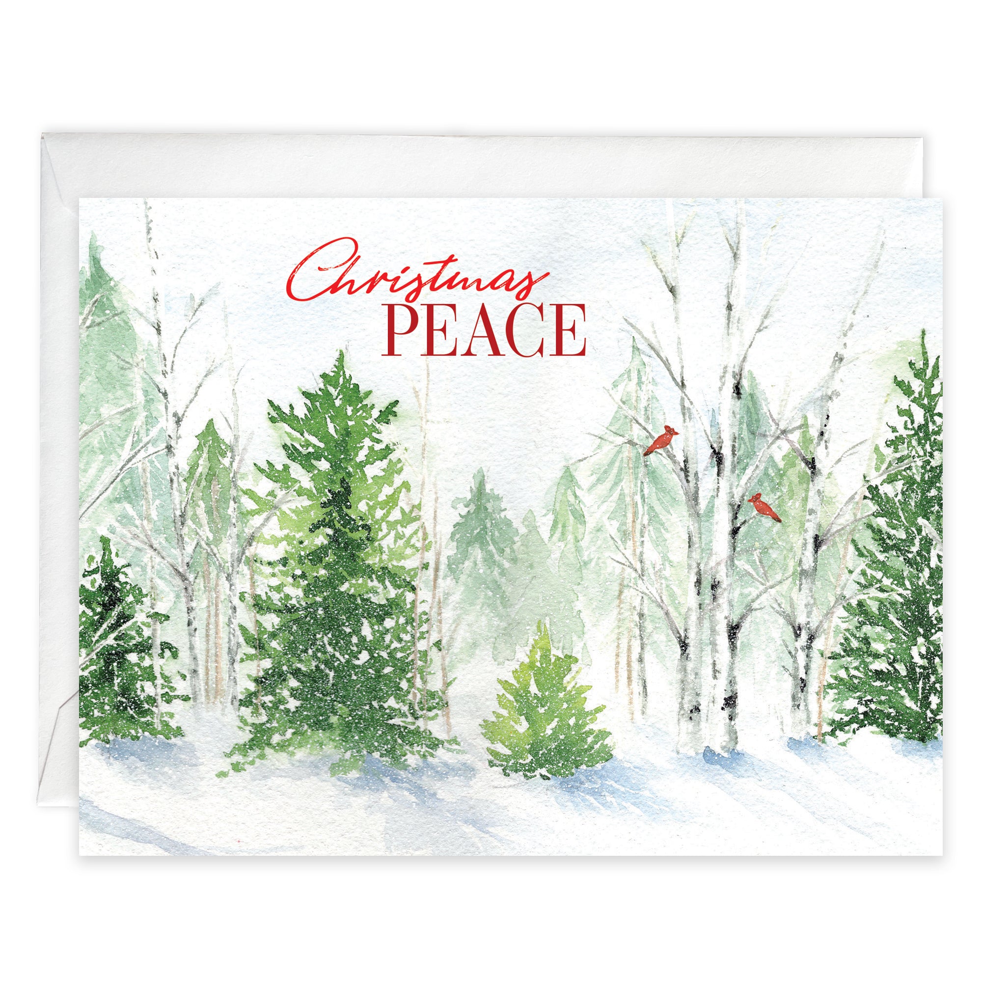 Christmas card - Winter Forest
