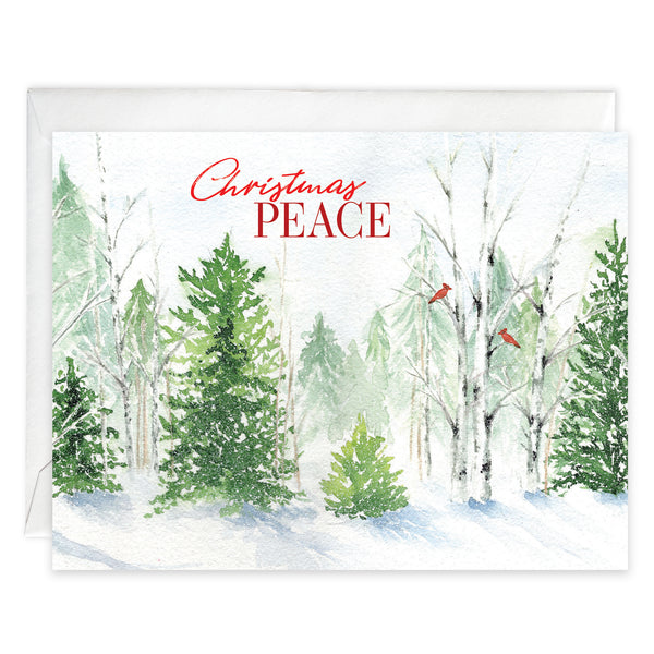 Christmas card - Winter Forest