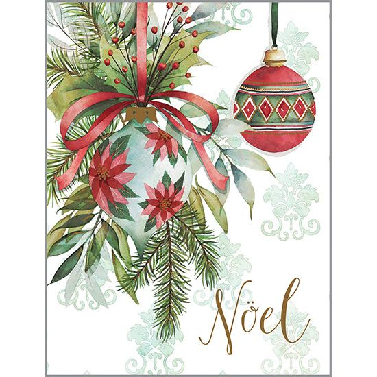 Christmas card - Victorian Ornaments, Gina B Designs