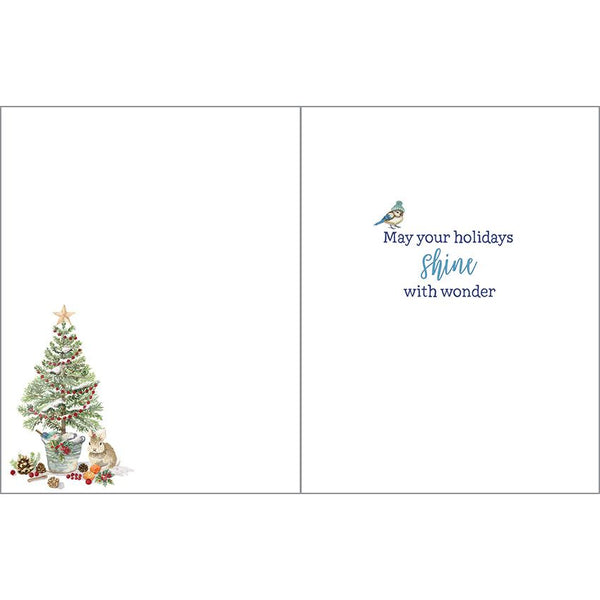 Christmas card - Forest Animal Christmas