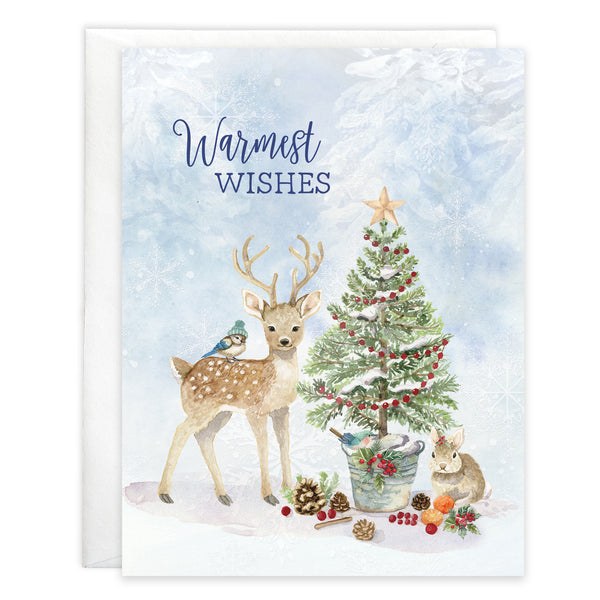 Christmas card - Forest Animal Christmas