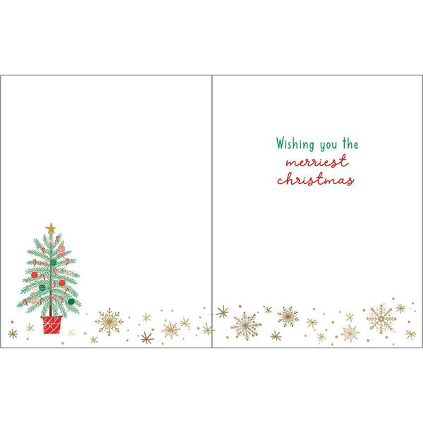 Christmas card - Vintage Tree