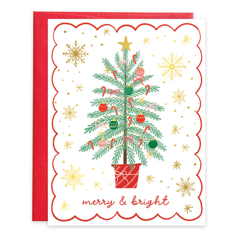 Christmas card - Vintage Tree