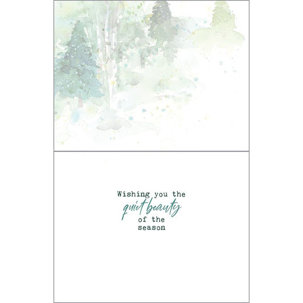 Christmas card - Winter Trees