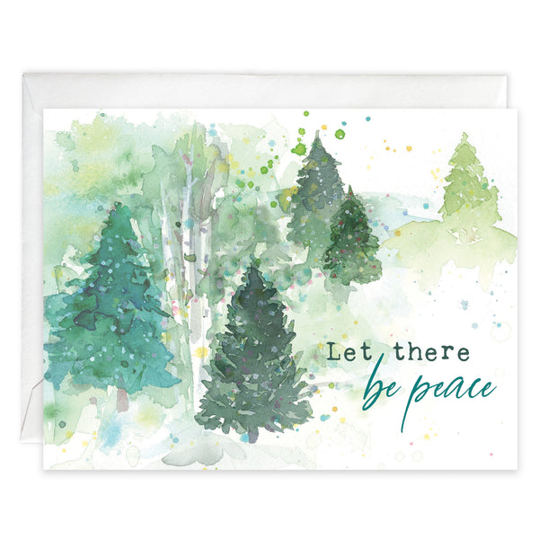 Christmas card - Winter Trees