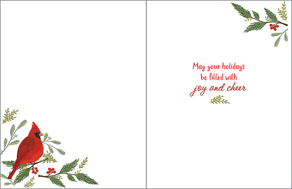 Christmas card - Winter Birds