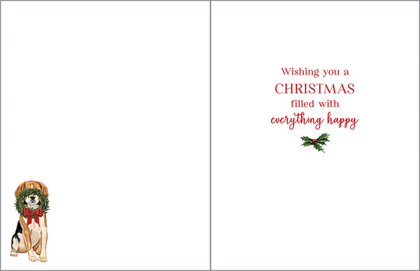Christmas card - Sleigh Dogs