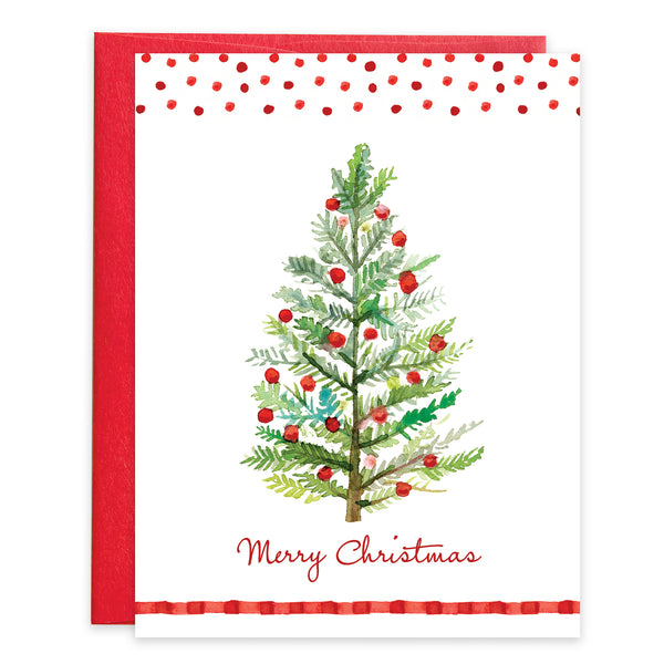 Christmas card - Simple Little Tree