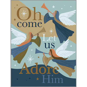 {with scripture} Christmas card - Angels, Gina B Designs
