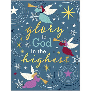 {with scripture} Christmas card - Glorious Angels, Gina B Designs