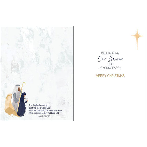 {with scripture} Christmas card - Shepherds