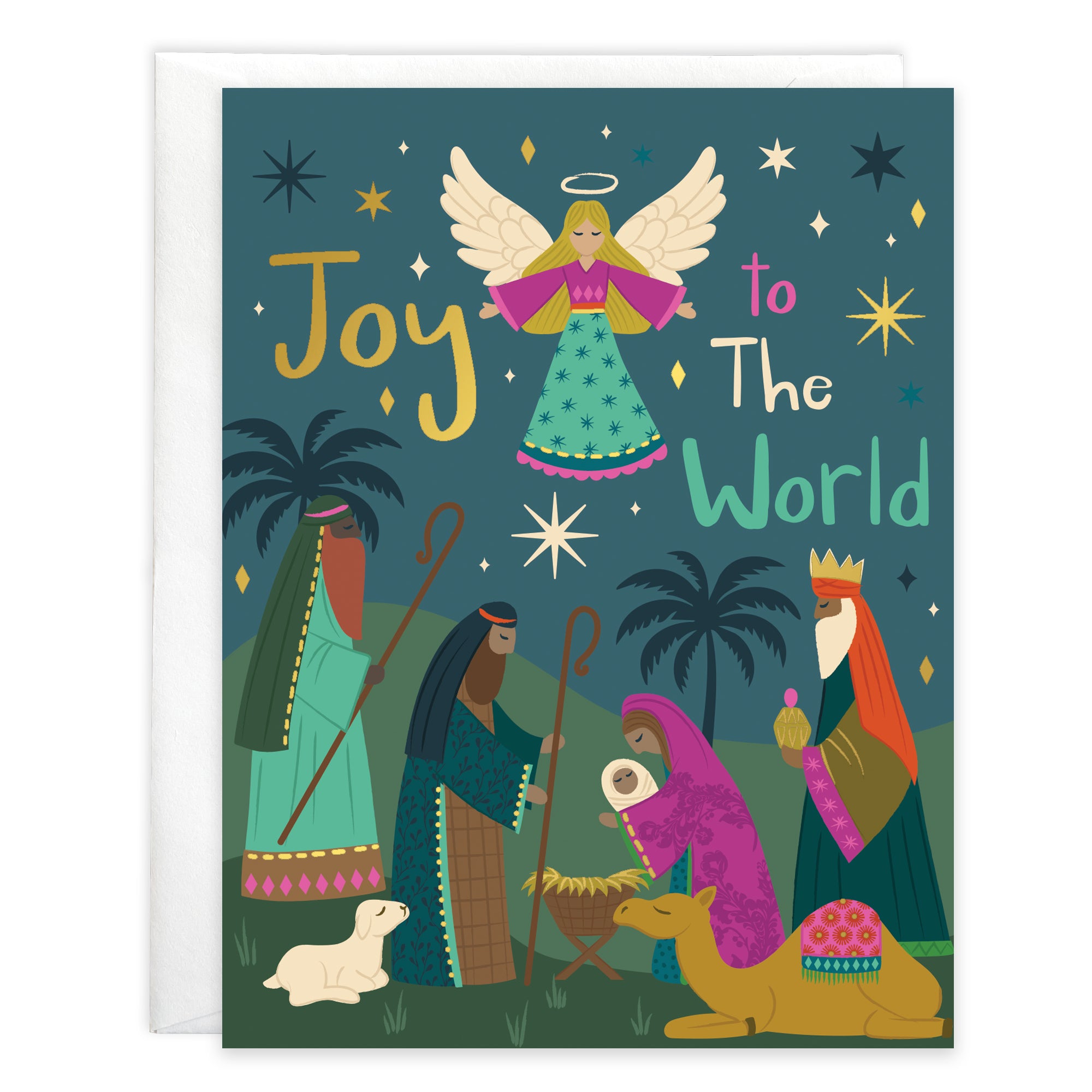{with scripture} Christmas card - Joy to the World