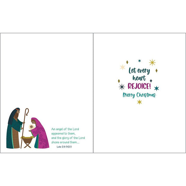 {with scripture} Christmas card - Joy to the World