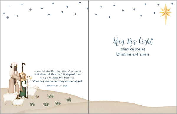 {with scripture} Christmas card - Sheperds
