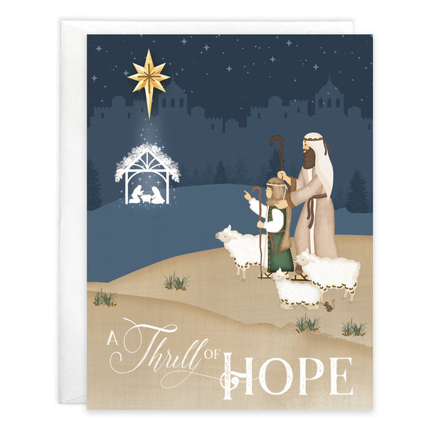 {with scripture} Christmas card - Sheperds