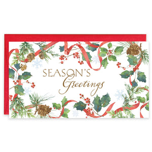 Money/Gift Card - Garland and Ribbon