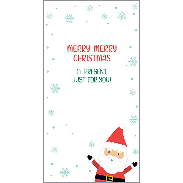 Money/Gift Card - Ho Ho Ho Santa, Gina B Designs