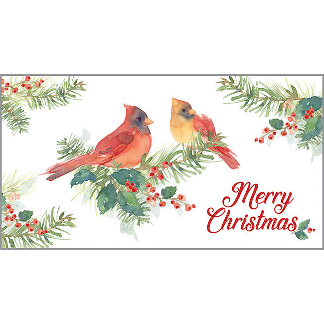 Money/Gift Card - 2 Cardinals, Gina B Designs