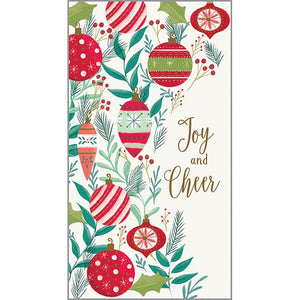 Money/Gift Card - Christmastime Ornaments, Gina B Designs