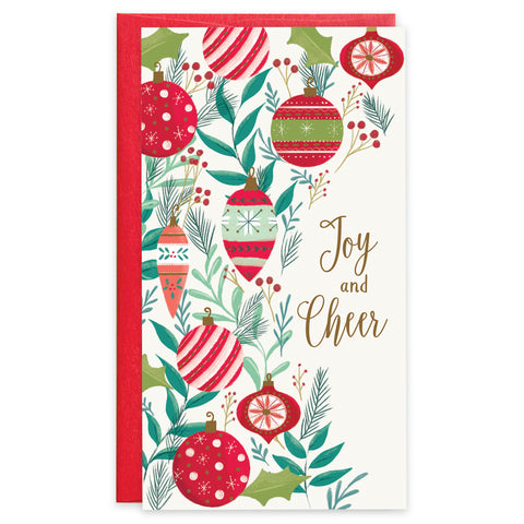Money/Gift Card - Christmastime Ornaments